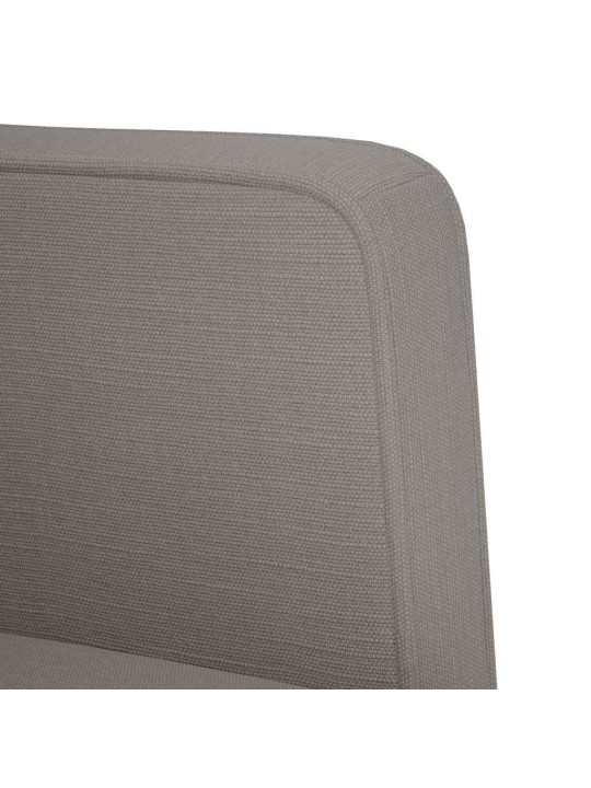 Rozkládací křeslo s područkami, taupe, 53 cm, látka