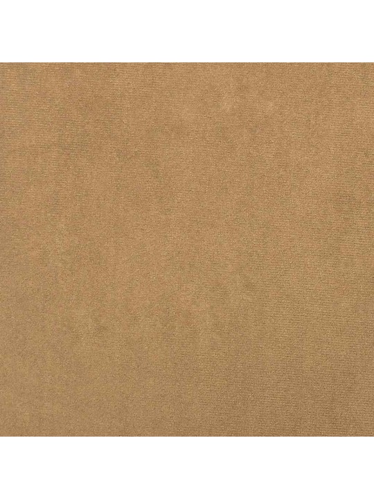 Pohovka loveseat s podhlavníkem, hnědá, 110 cm, samet