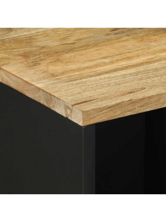 Příborník 80 x 33,5 x 75 cm masivní hrubé mangovníkové dřevo