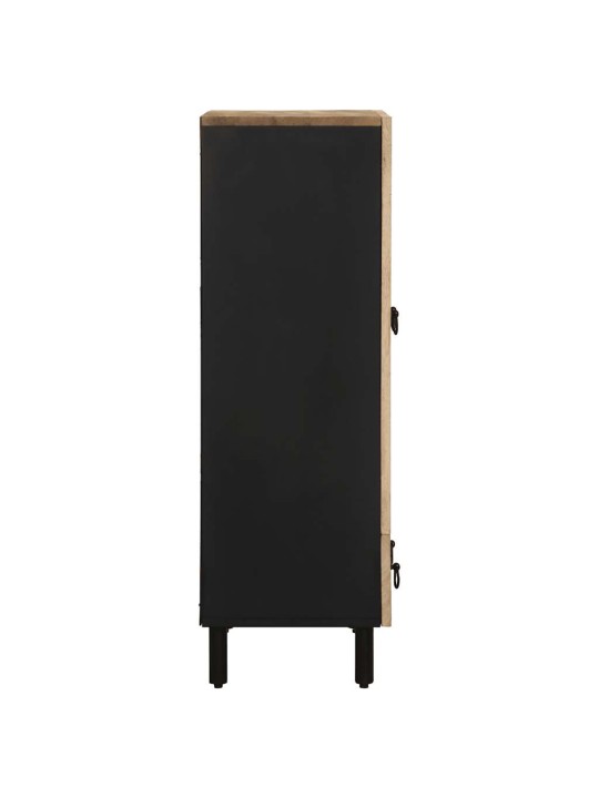 Skříň highboard 60x33,5x110 cm masivní hrubé mangovníkové dřevo