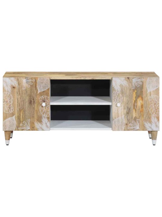 Tv skříňka 105x33,5x46 cm masivní mangovníkové dřevo