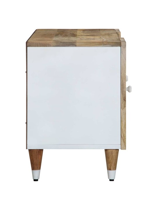 Tv skříňka 105x33,5x46 cm masivní mangovníkové dřevo
