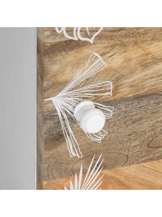 Konferenční stolek 80 x 50 x 40 cm masivní mangovníkové dřevo