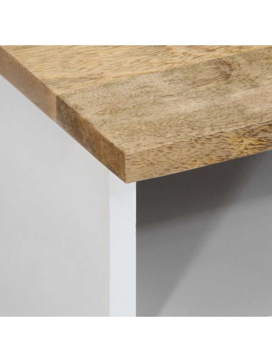 Konferenční stolek 80 x 54 x 40 cm masivní mangovníkové dřevo