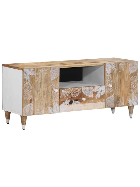 Tv skříňka 105x33,5x46 cm masivní mangovníkové dřevo
