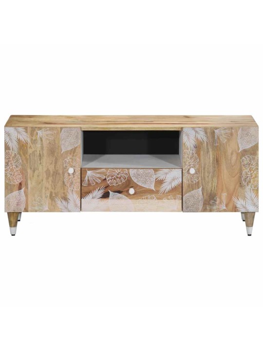 Tv skříňka 105x33,5x46 cm masivní mangovníkové dřevo