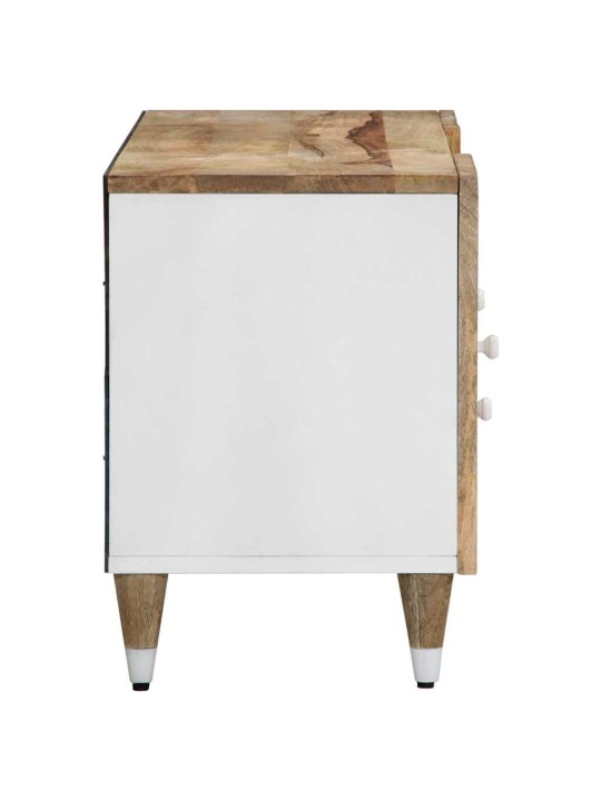 Tv skříňka 105x33,5x46 cm masivní mangovníkové dřevo