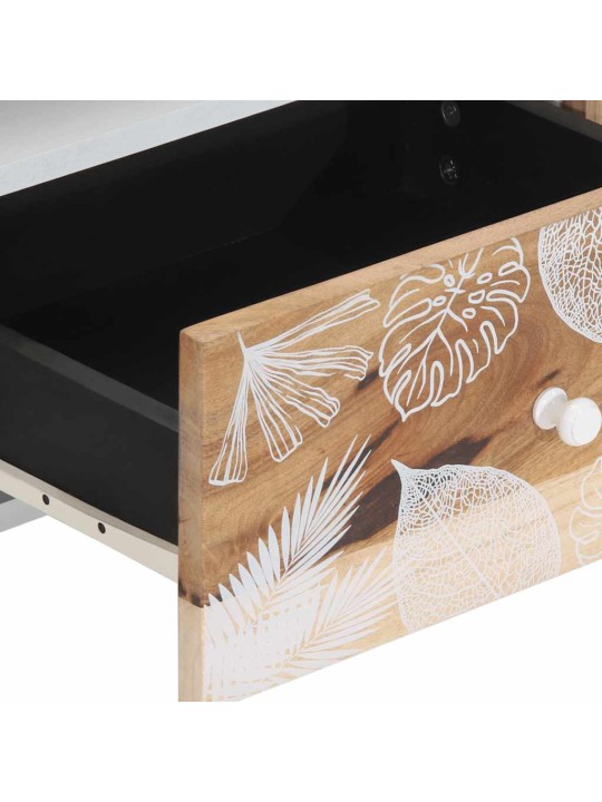 Tv skříňka 105x33,5x46 cm masivní mangovníkové dřevo