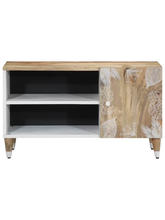 Tv skříňka 80 x 31,5 x 46 cm masivní mangovníkové dřevo