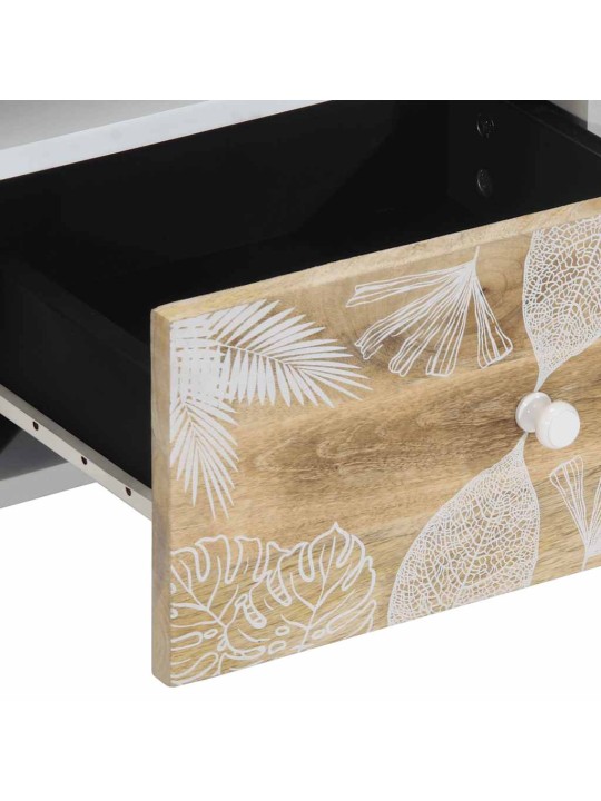 Tv skříňka 100x33,5x46 cm masivní mangovníkové dřevo