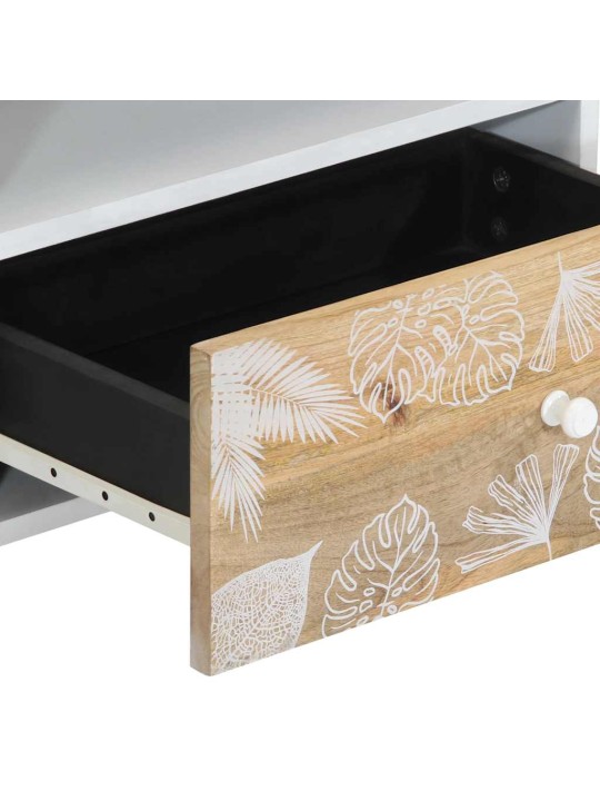 Tv skříňka 80x33,5x46 cm masivní mangovníkové dřevo