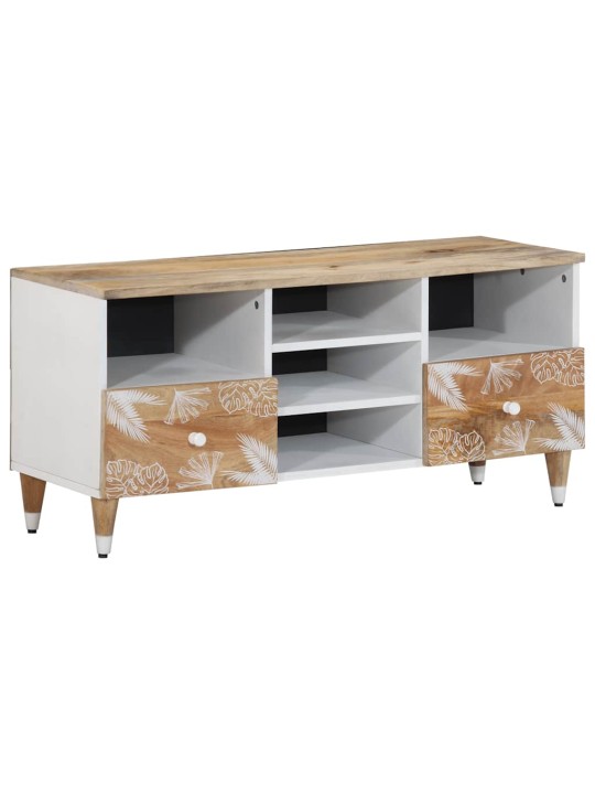 Tv skříňka 100x33,5x46 cm masivní mangovníkové dřevo
