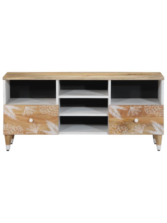 Tv skříňka 100x33,5x46 cm masivní mangovníkové dřevo