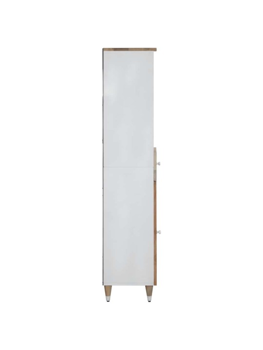 Koupelnová skříňka 38x33,5x160 cm masivní mangovníkové dřevo