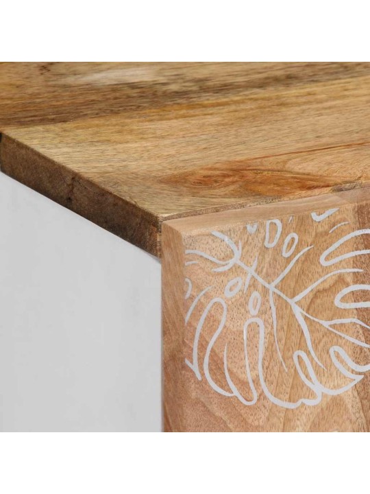 Příborník 60 x 33,5 x 75 cm masivní mangovníkové dřevo