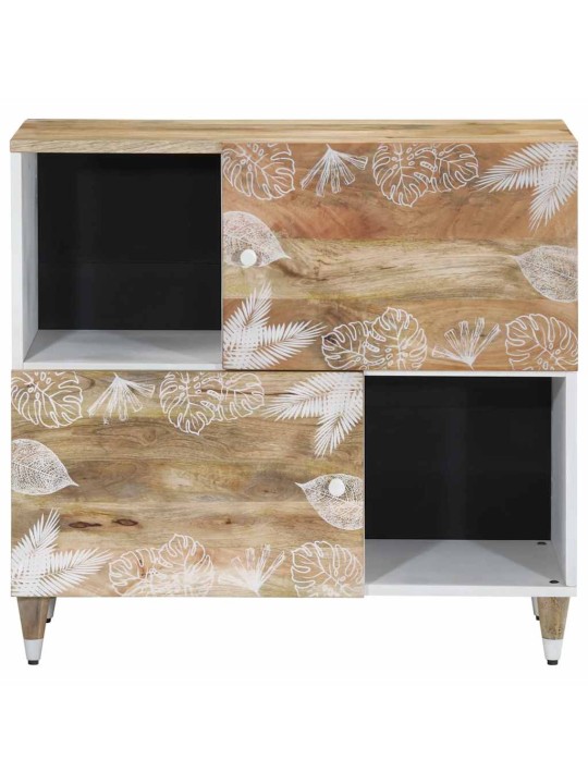 Příborník 80x33,5x75 cm masivní mangovníkové dřevo