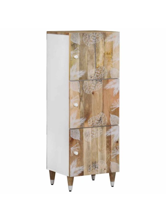 Skříň highboard 40x33,5x110 cm masivní mangovníkové dřevo