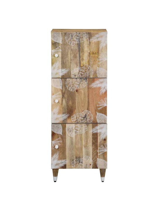 Skříň highboard 40x33,5x110 cm masivní mangovníkové dřevo