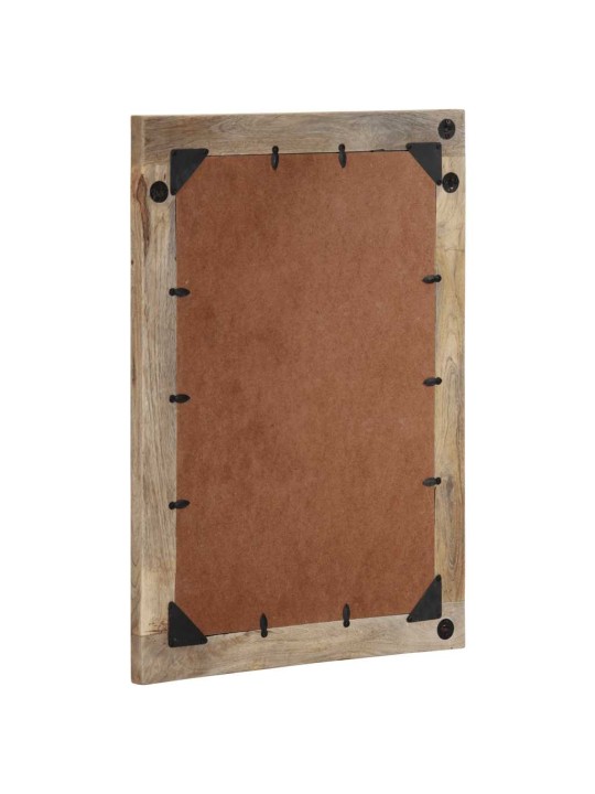Koupelnové zrcadlo 50x3x70 cm masivní mangovníkové dřevo