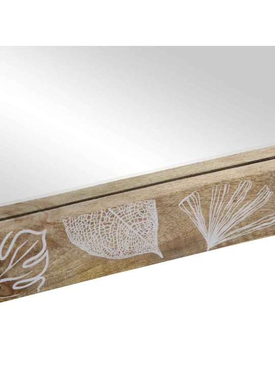 Koupelnové zrcadlo 50x3x70 cm masivní mangovníkové dřevo