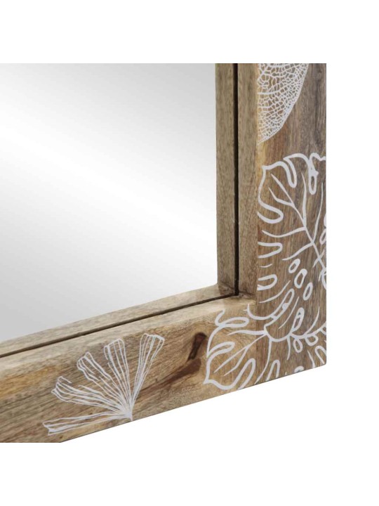 Koupelnové zrcadlo 50x3x70 cm masivní mangovníkové dřevo