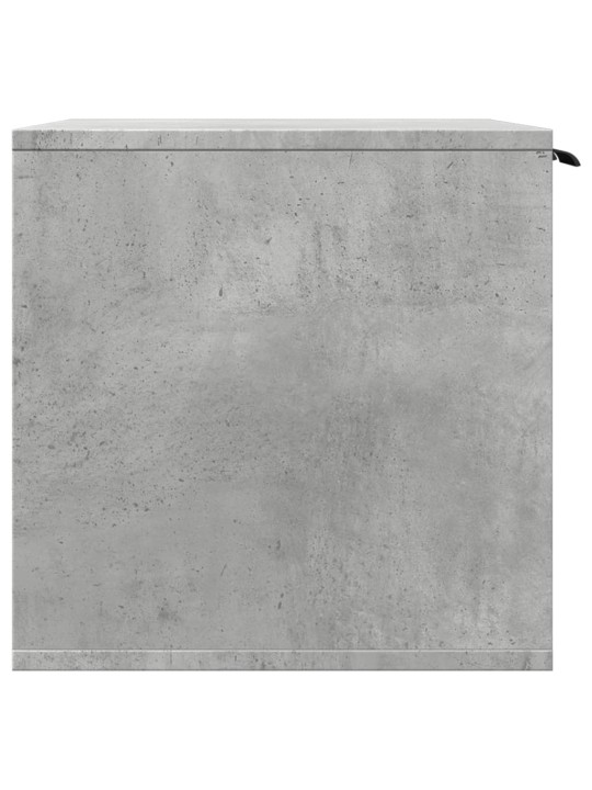 Skříňka na kočičí záchod betonově šedá 60 x 40 x 40 cm kompozit