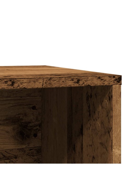 Skříňka na kočičí záchod old wood 60x40x40 cm kompozitní dřevo