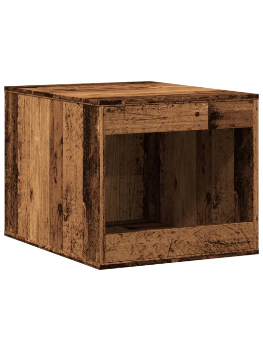 Skříňka na kočičí záchod old wood 47x59x42 cm kompozitní dřevo