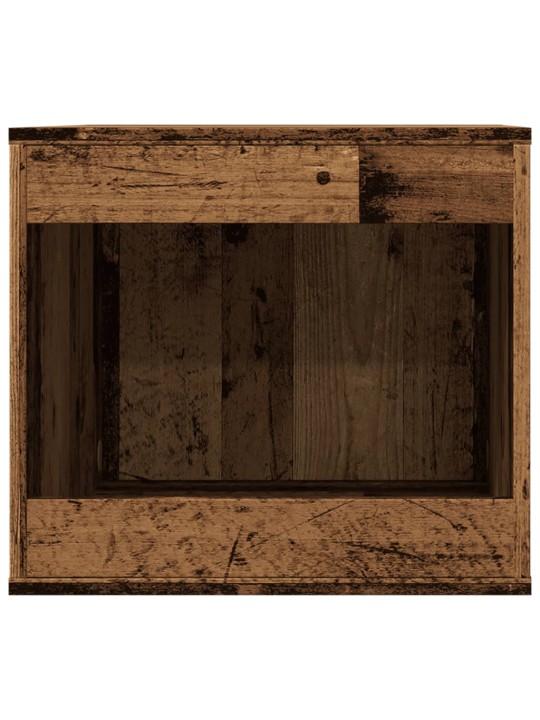 Skříňka na kočičí záchod old wood 47x59x42 cm kompozitní dřevo