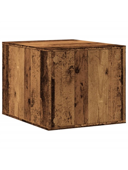 Skříňka na kočičí záchod old wood 47x59x42 cm kompozitní dřevo