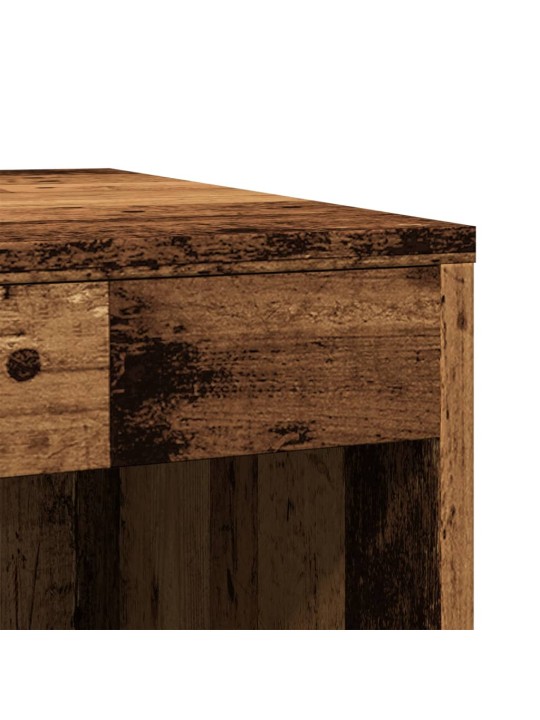 Skříňka na kočičí záchod old wood 47x59x42 cm kompozitní dřevo