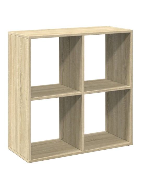 Knihovna/dělící stěna dub sonoma 69,5x29x69,5 cm kompozit