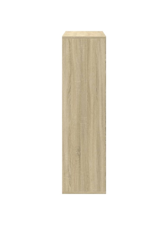 Knihovna/dělící stěna dub sonoma 69,5x29x103,5 cm kompozit