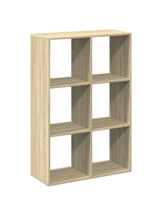 Knihovna/dělící stěna dub sonoma 69,5x29x103,5 cm kompozit