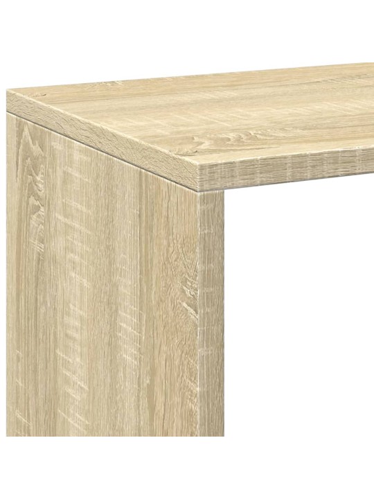 Knihovna/dělící stěna dub sonoma 69,5x29x103,5 cm kompozit
