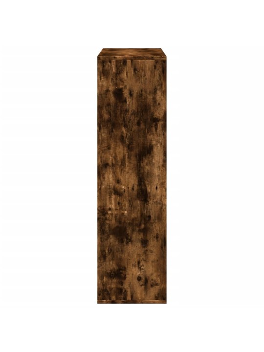 Knihovna/dělící stěna kouřový dub 69,5x29x103,5 cm kompozit