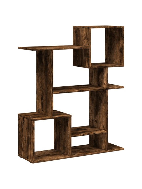 Knihovna/dělicí stěna kouřový dub 92x29x112 cm kompozitní dřevo