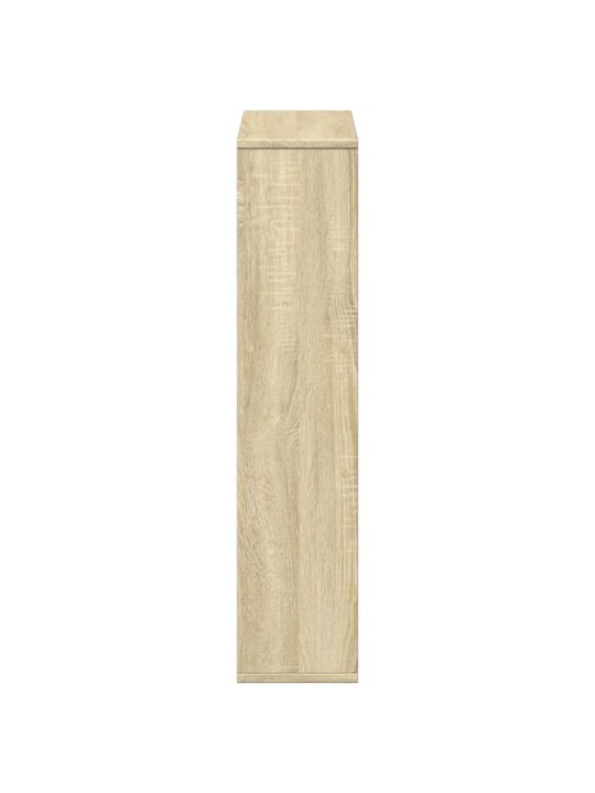 Knihovna dub sonoma 63 x 20 x 90 cm kompozitní dřevo