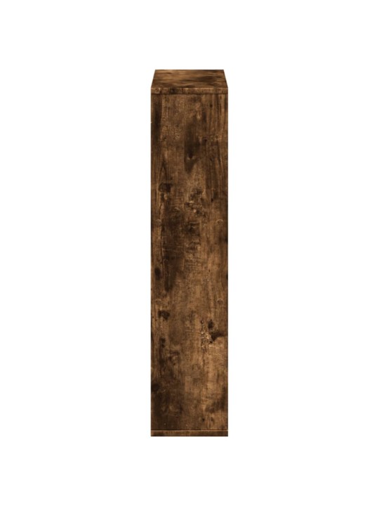 Knihovna kouřový dub 63 x 20 x 90 cm kompozitní dřevo