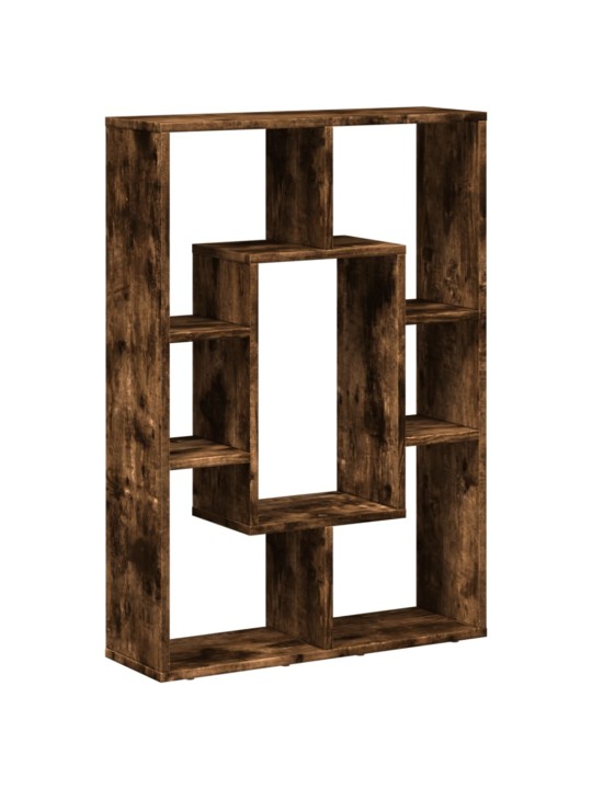 Knihovna kouřový dub 63 x 20 x 90 cm kompozitní dřevo