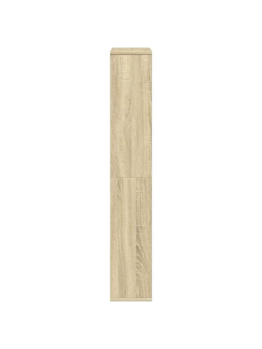 Knihovna dub sonoma 60 x 20 x 120 cm kompozitní dřevo