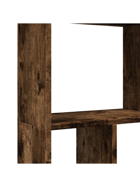 Knihovna kouřový dub 60 x 20 x 120 cm kompozitní dřevo