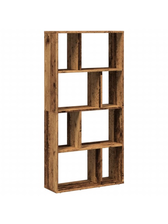 Knihovna old wood 60 x 20 x 120 cm kompozitní dřevo