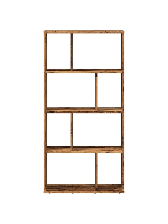 Knihovna old wood 60 x 20 x 120 cm kompozitní dřevo
