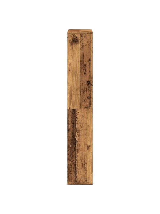 Knihovna old wood 60 x 20 x 120 cm kompozitní dřevo