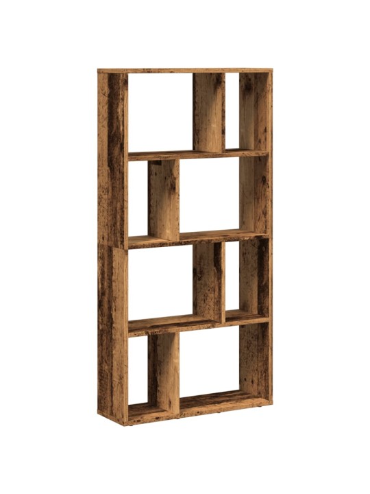 Knihovna old wood 60 x 20 x 120 cm kompozitní dřevo