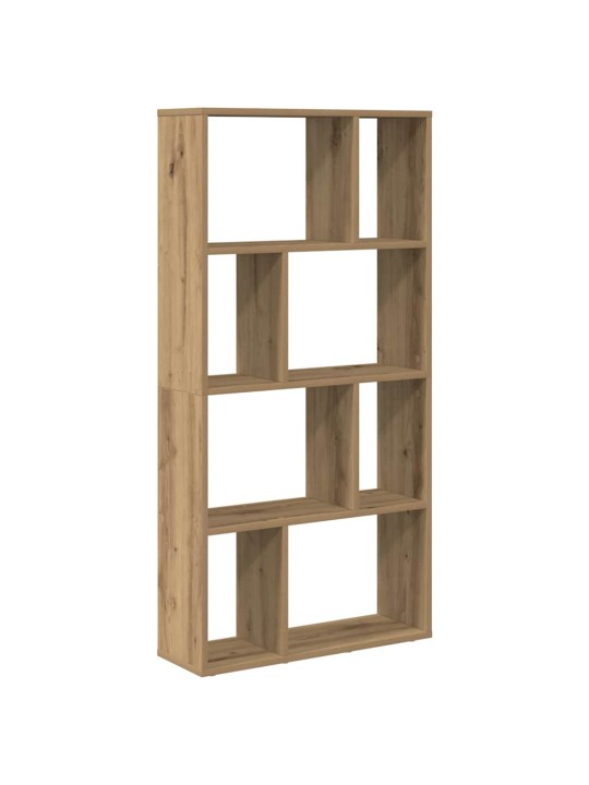 Knihovna dub artisan 60 x 20 x 120 cm kompozitní dřevo