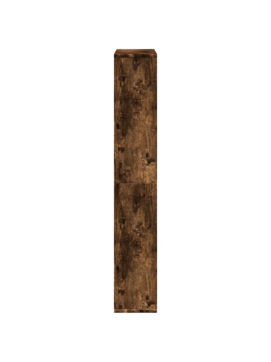 Knihovna kouřový dub 72 x 20 x 120 cm kompozitní dřevo