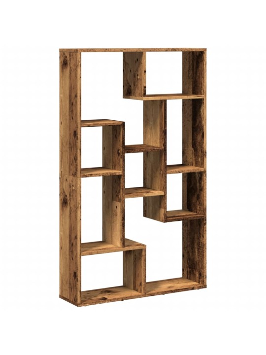 Knihovna old wood 72 x 20 x 120 cm kompozitní dřevo