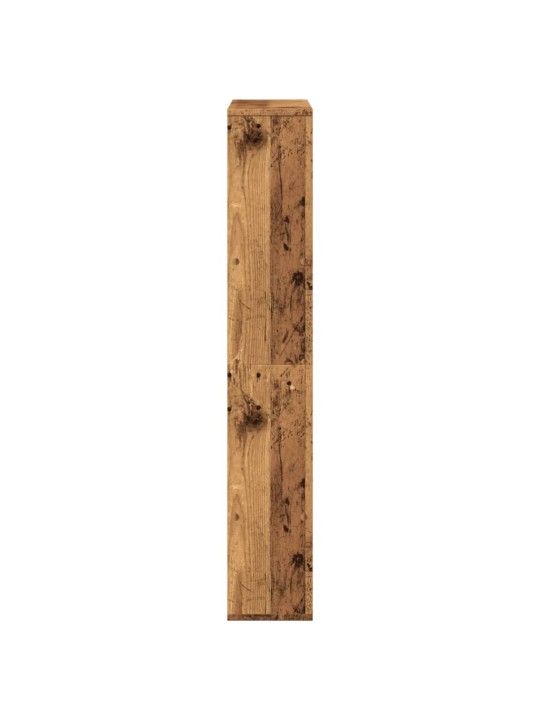 Knihovna old wood 72 x 20 x 120 cm kompozitní dřevo
